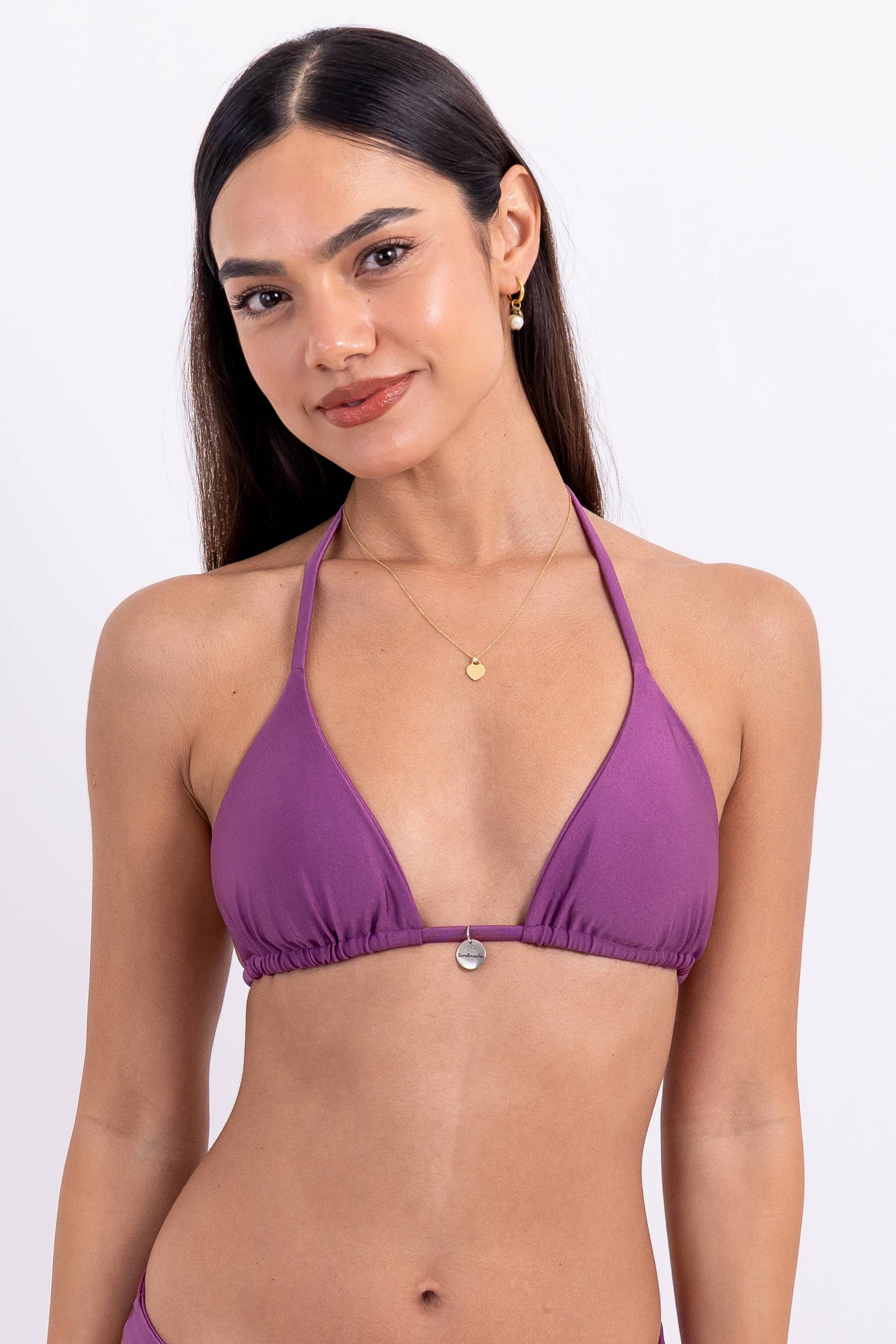 Halter Triangle Bikini Top Lily