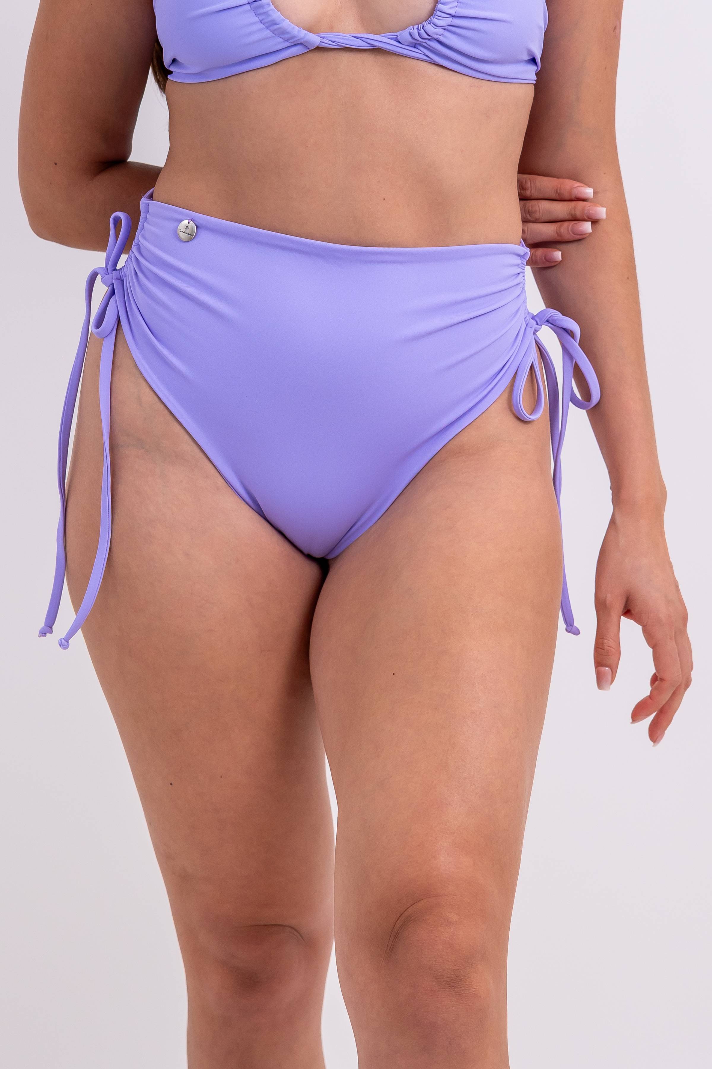 Bottom de Bikini Renata con Tiro Alto Sandmade