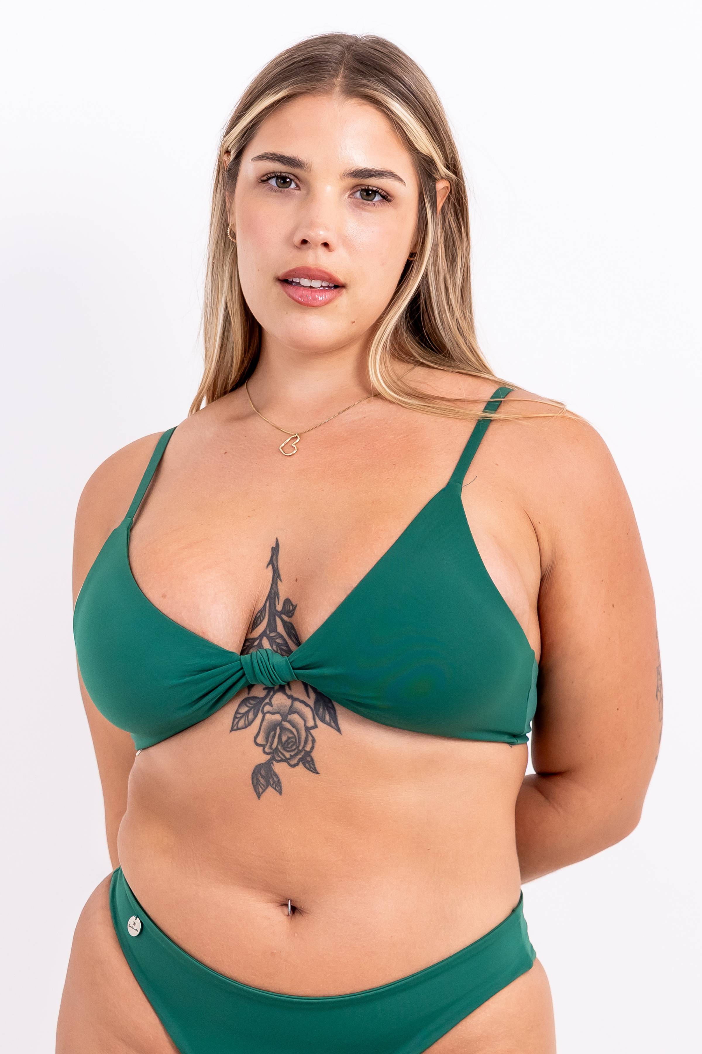 Top de Bikini Alana con Nudo Sandmade