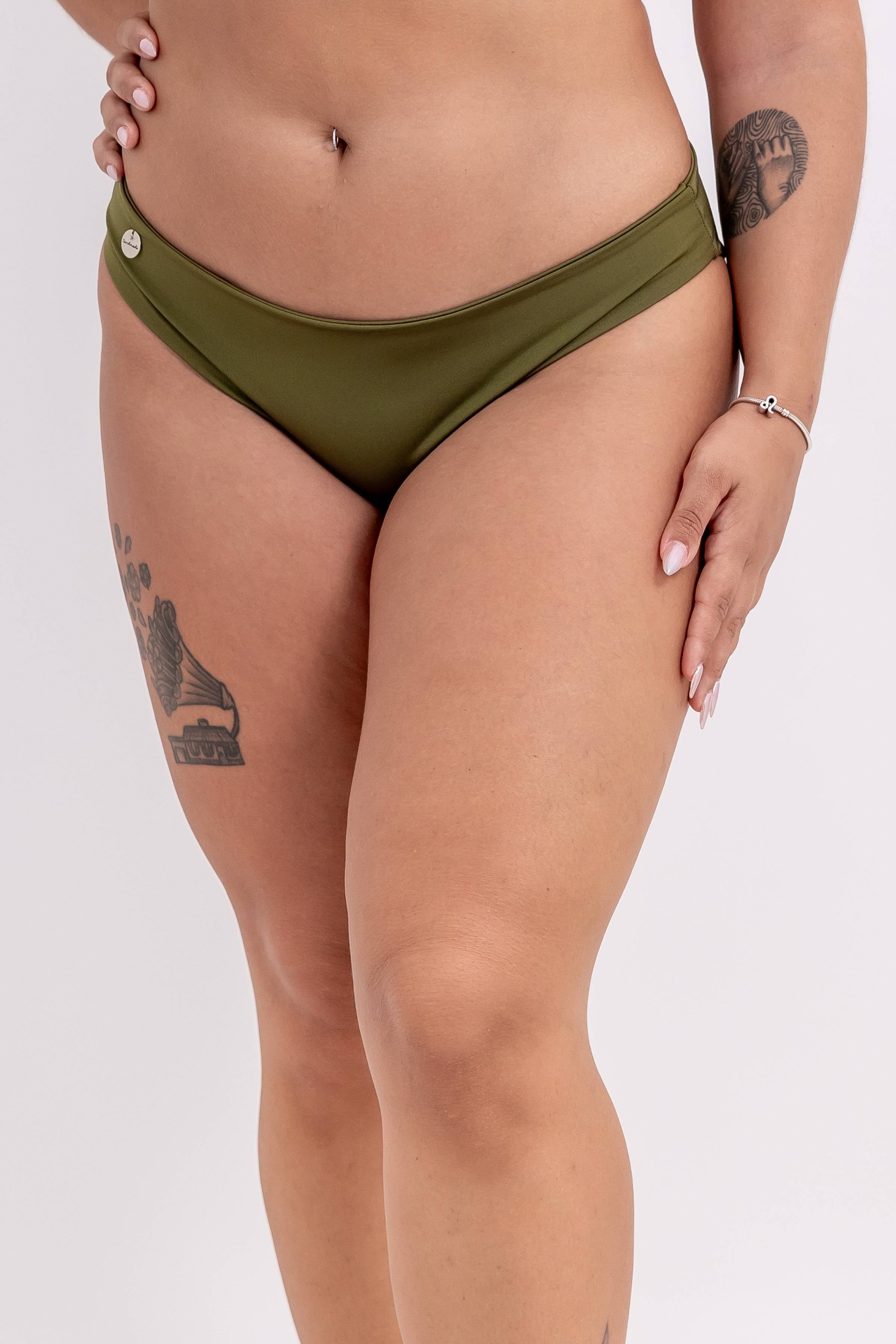 Bottom de Bikini Grace con Cobertura Completa Sandmade