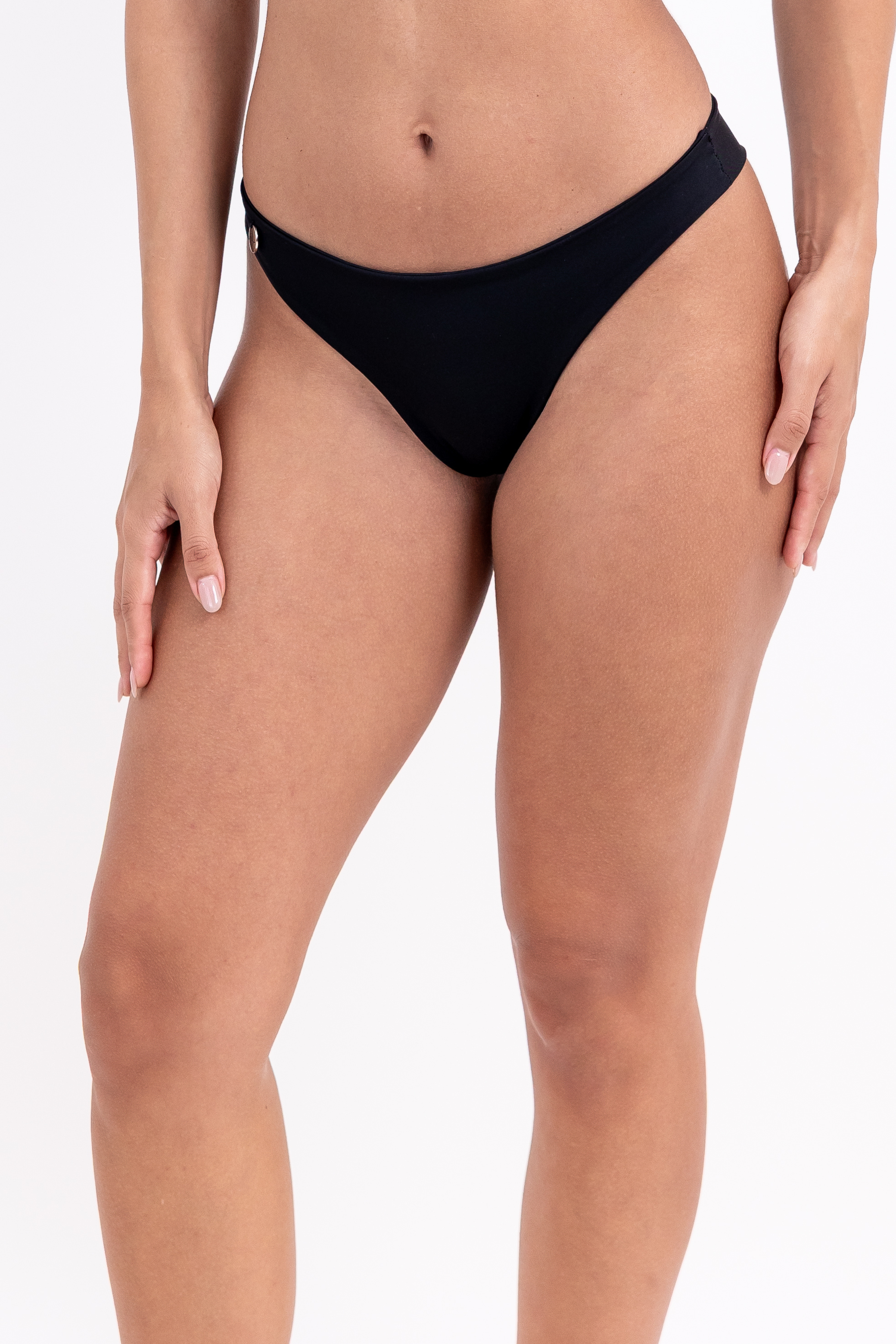 Bottom de Bikini Flor con Tiro Medio Sandmade