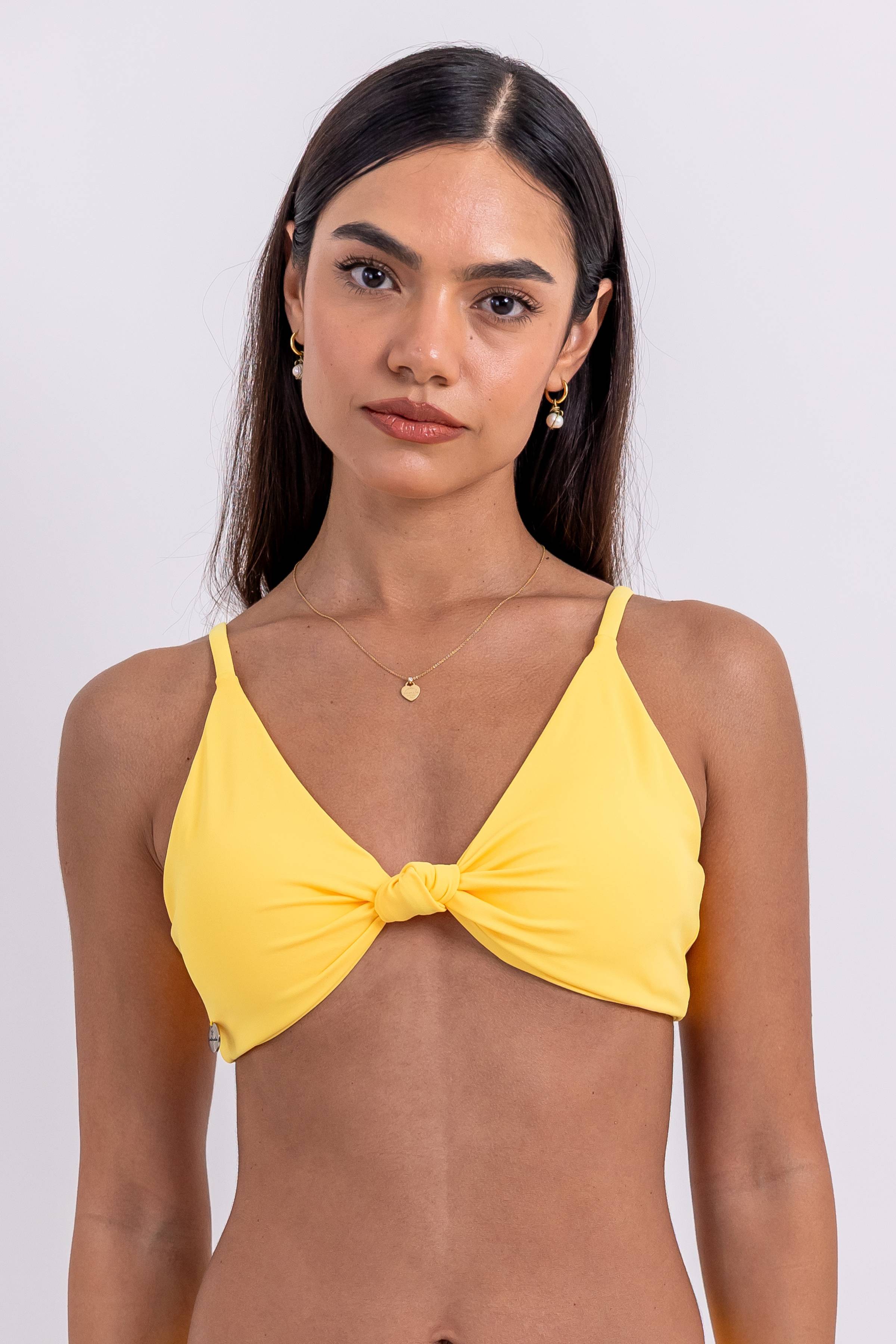 Top de Bikini Alana con Nudo Sandmade