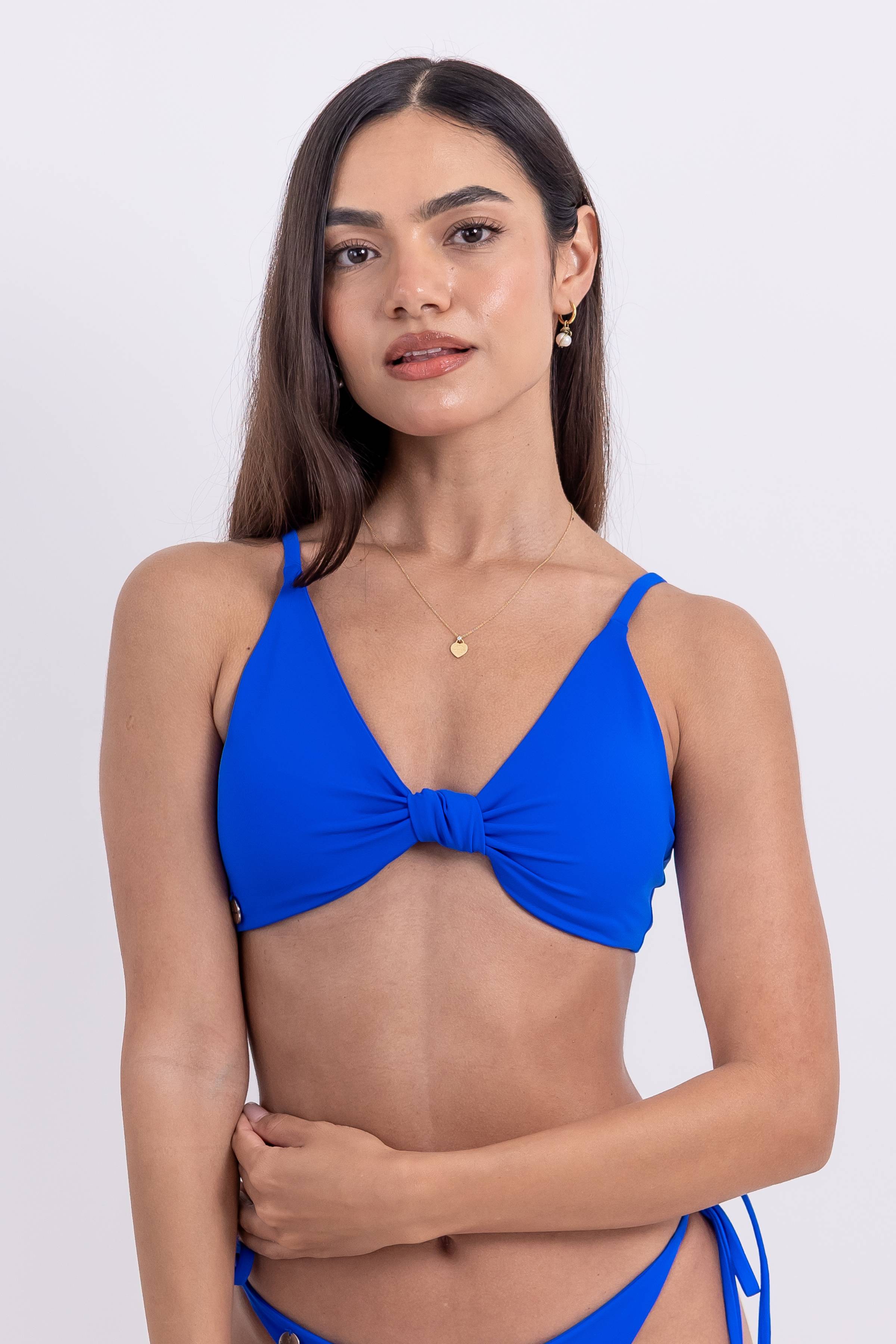 Top de Bikini Alana con Nudo Sandmade