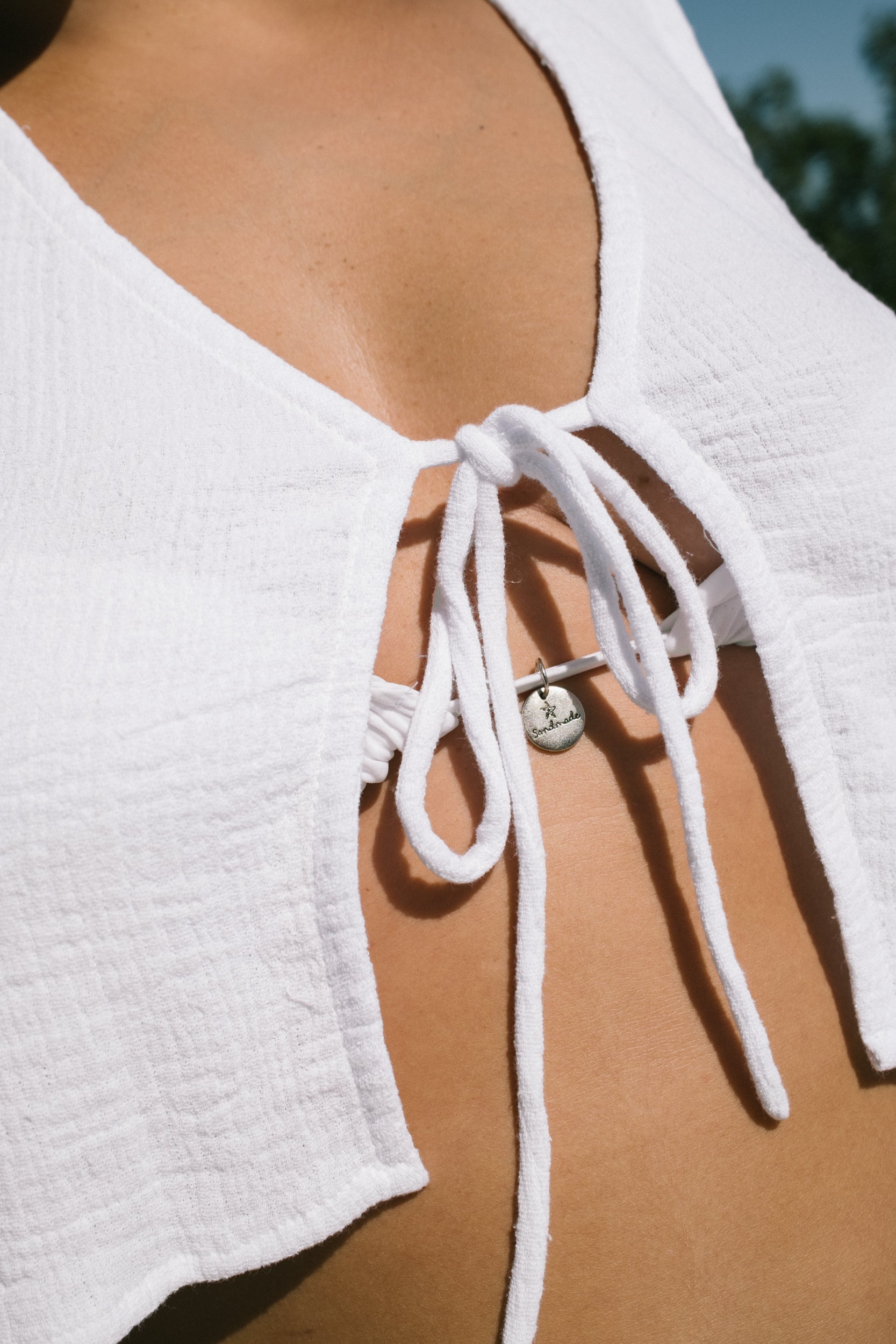 Positano Loose Cotton Vest