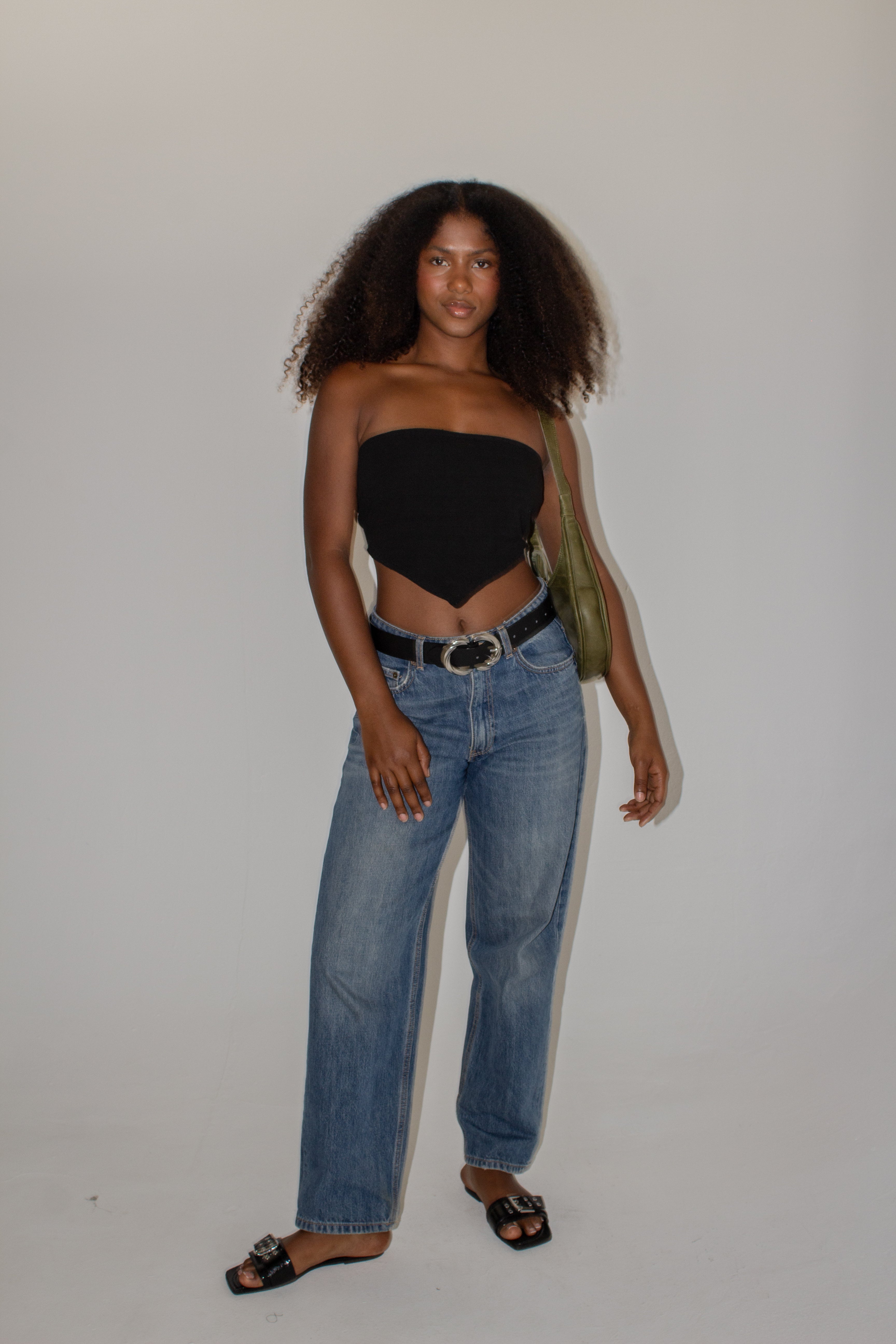 Top Strapless Amalia de Manta