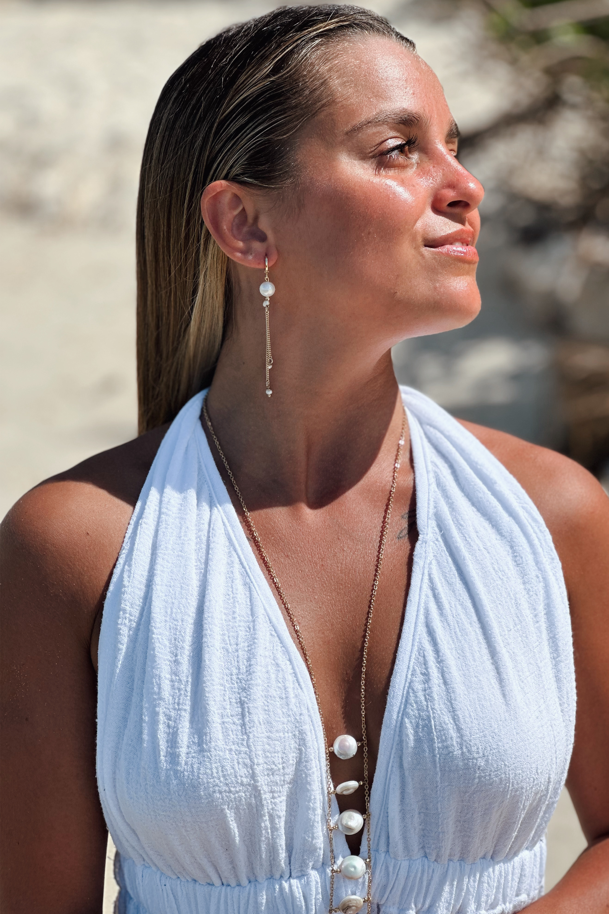 Aretes Isla Bonita de Perlas
