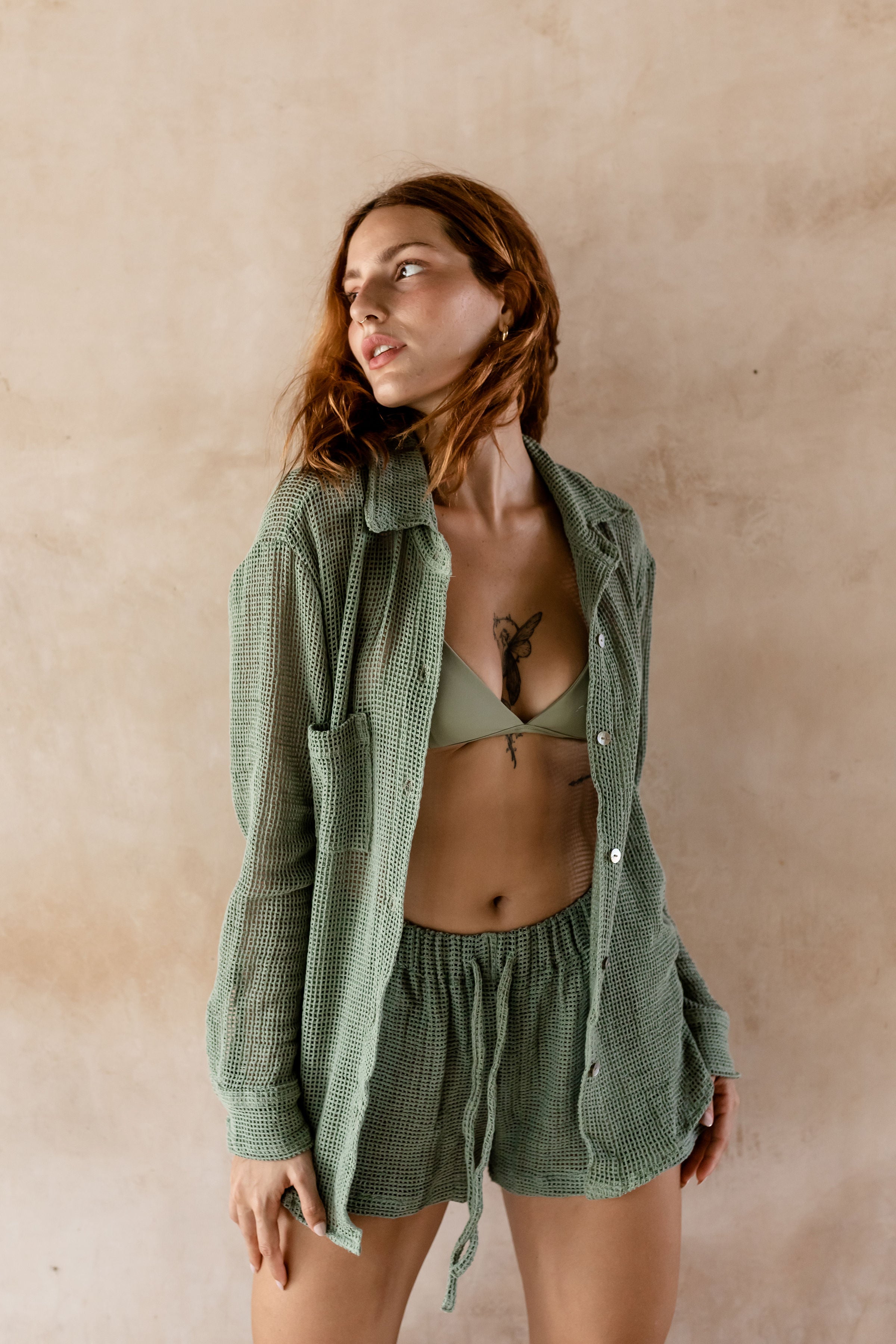 Set Camisa Nina y Short Siena