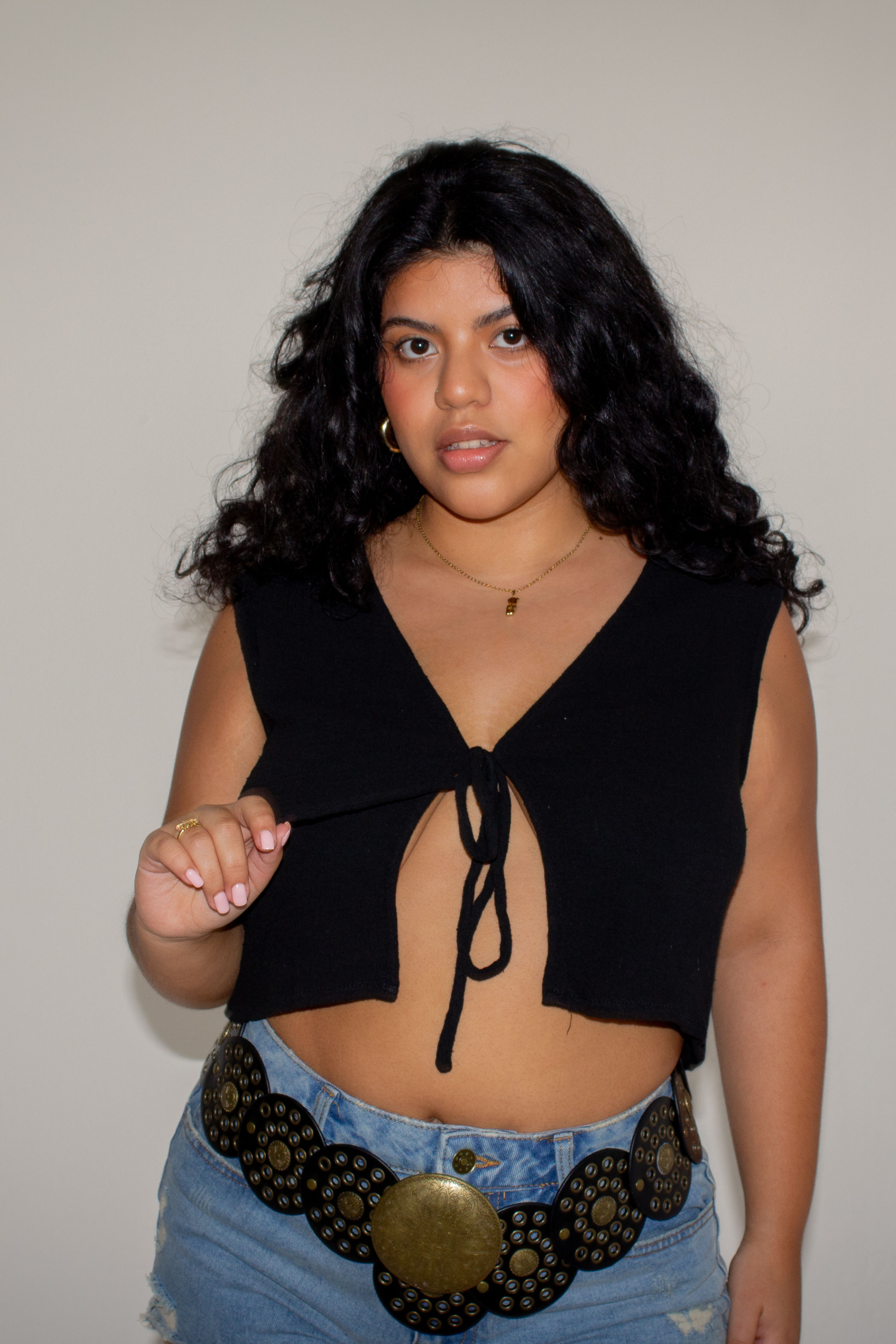 Positano Loose Cotton Vest