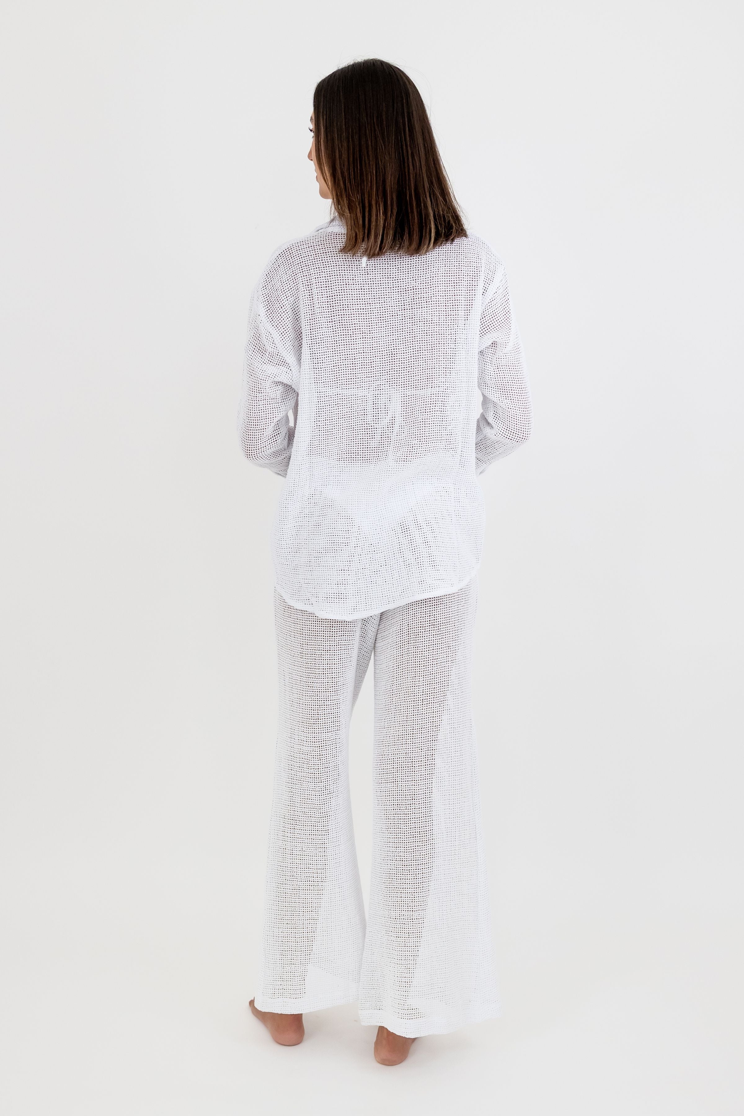 Pantalon Tanit de Red Largo Acampanado