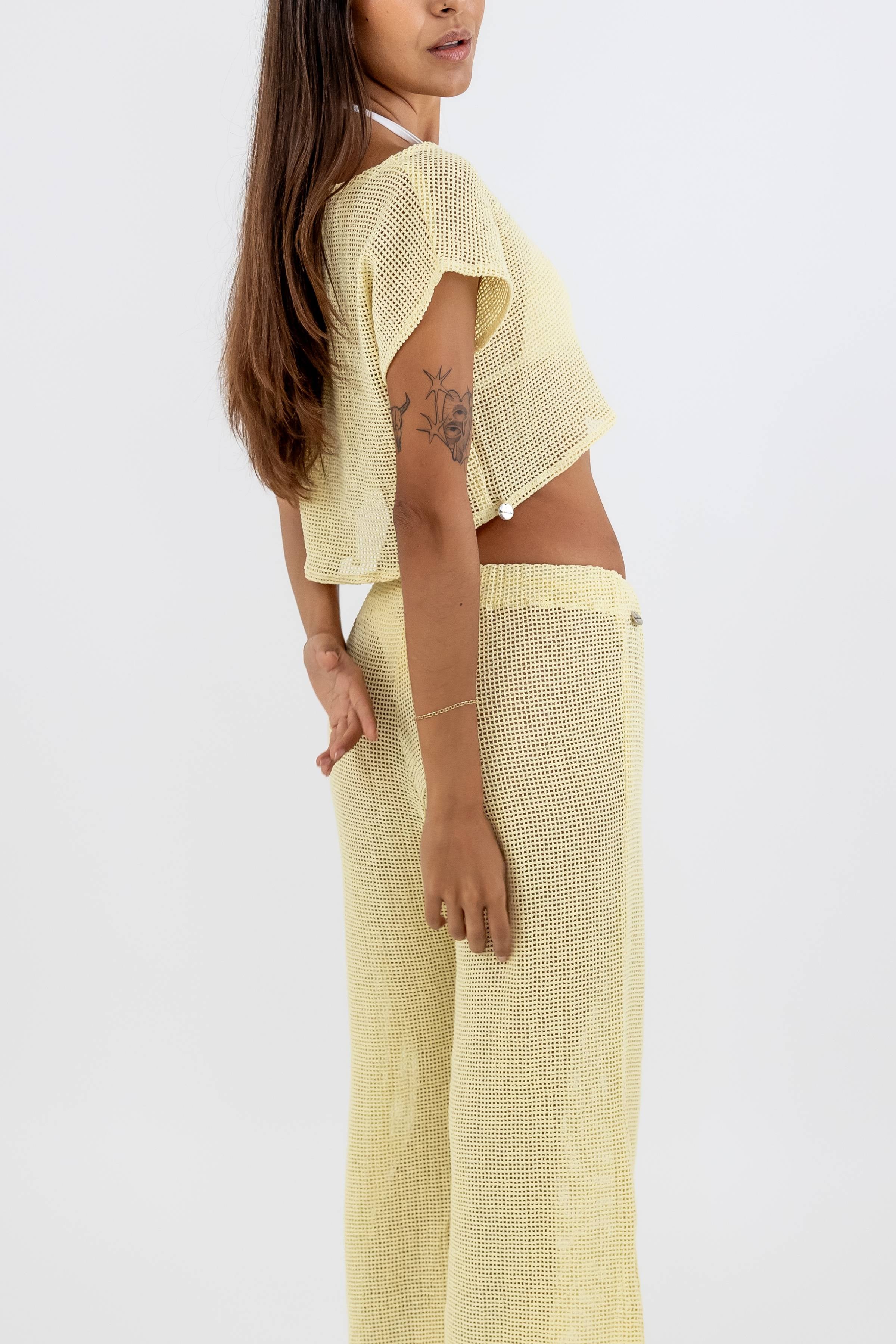 Top de Red Galia Estilo Oversize