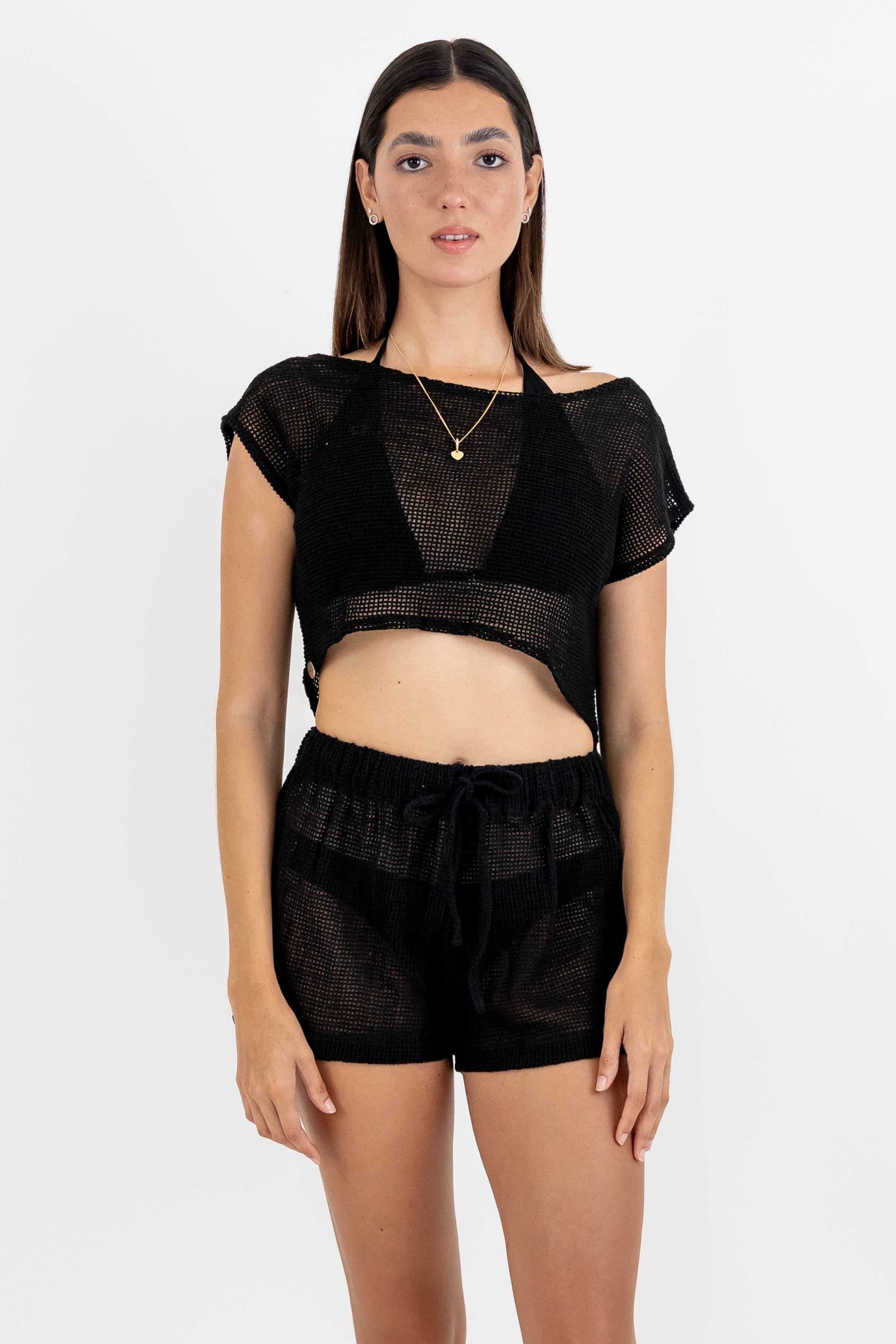 Top de Red Galia Estilo Oversize