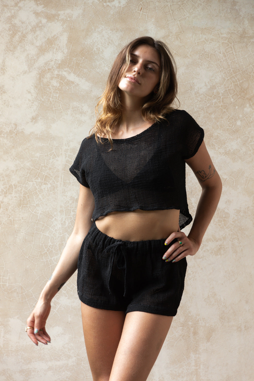 Set Top Galia con Short Siena