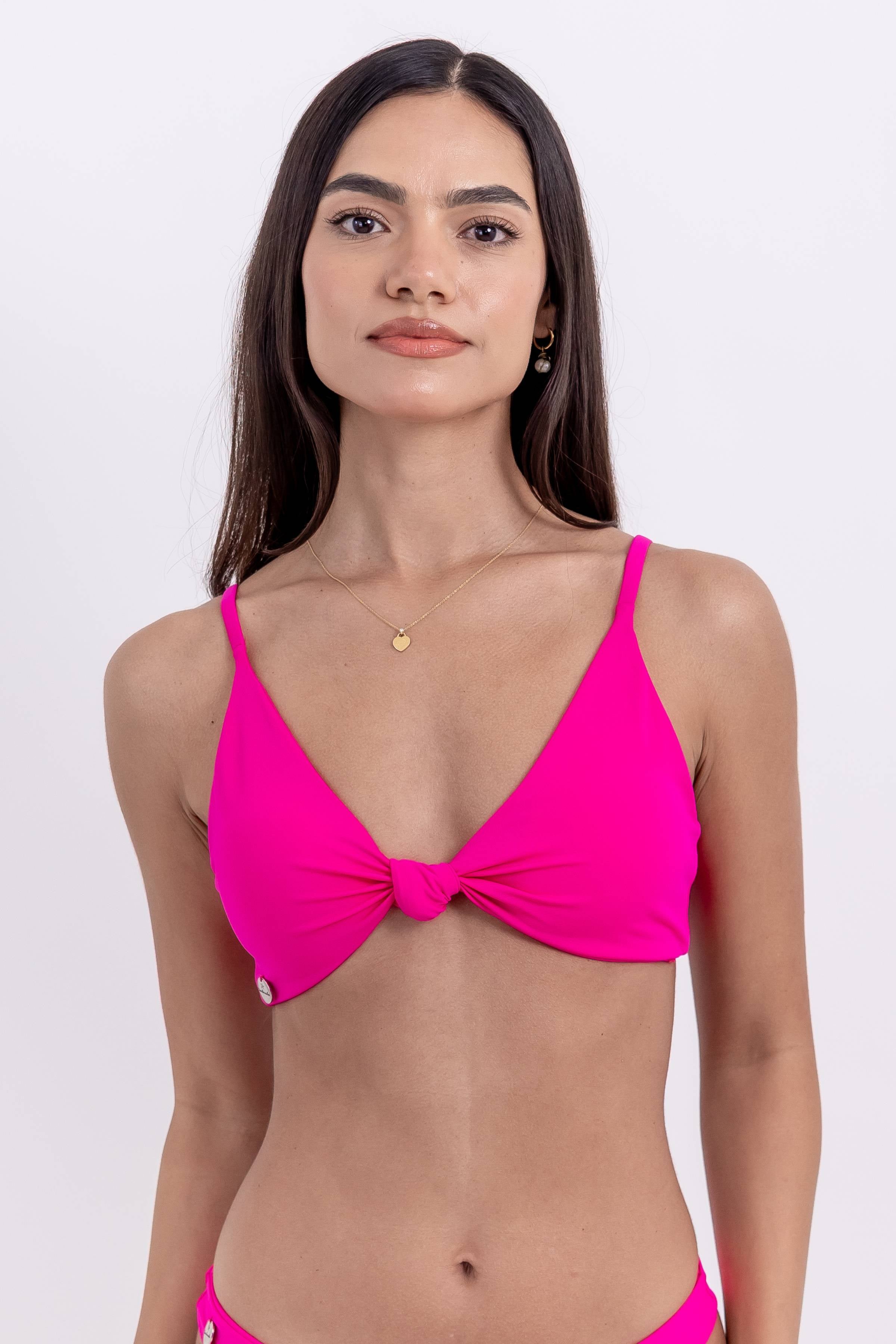 Top de Bikini Alana con Nudo Sandmade