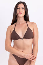 Top de Bikini Lily Estilo Halter Sandmade