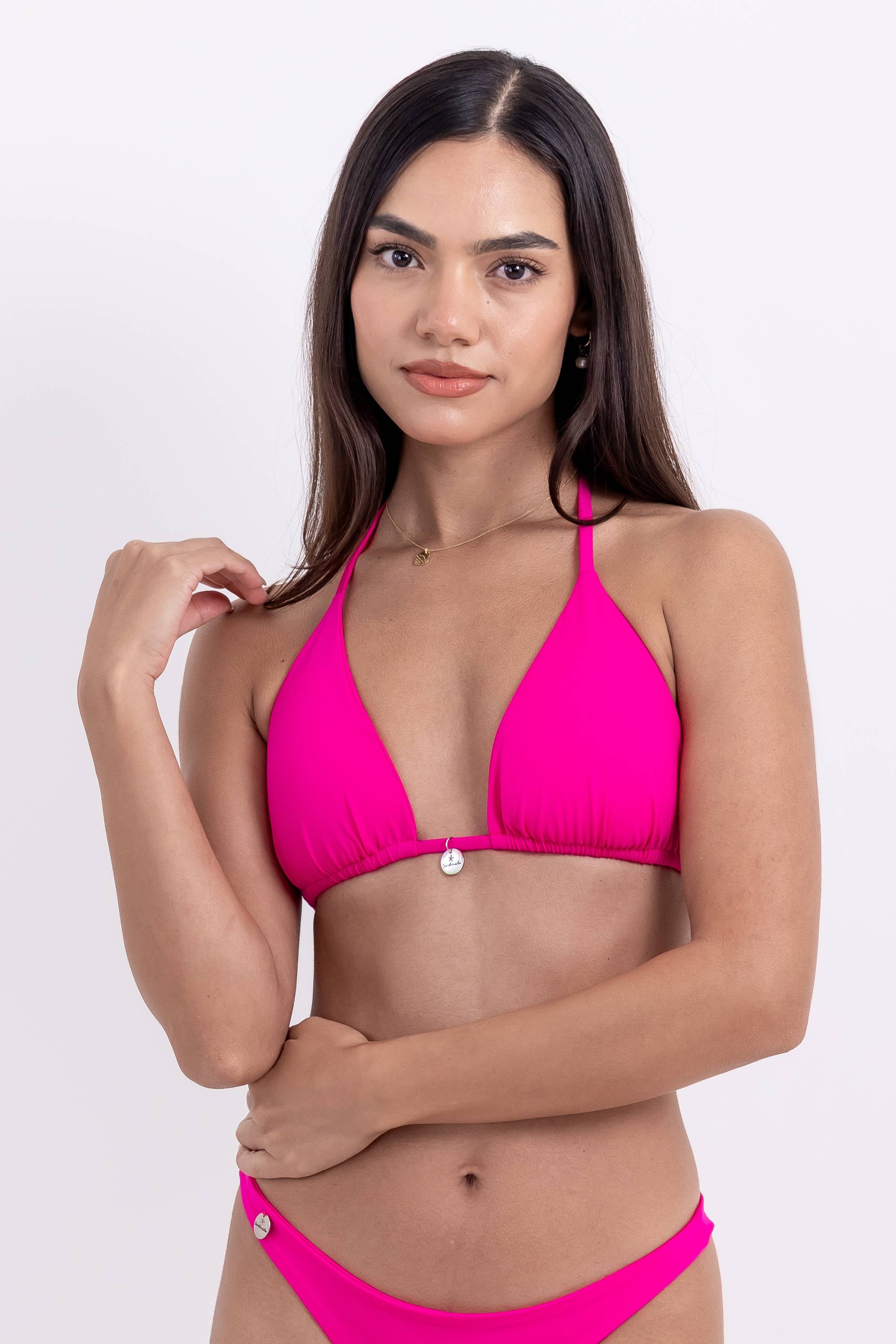 Halter Triangle Bikini Top Lily