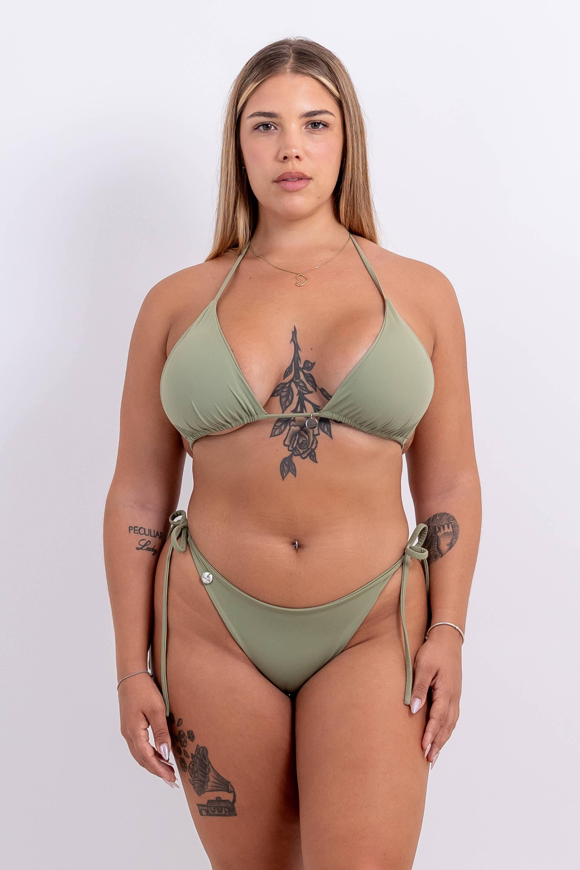 Halter Triangle Bikini Top Lily