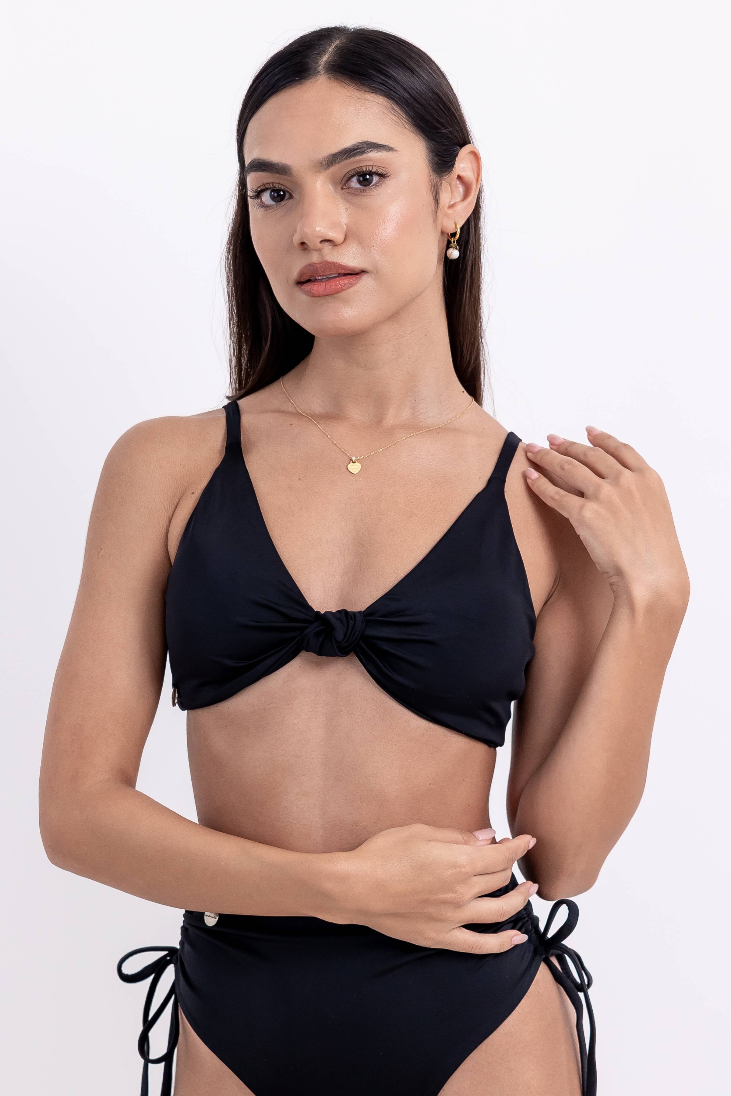 Top de Bikini Alana con Nudo Sandmade