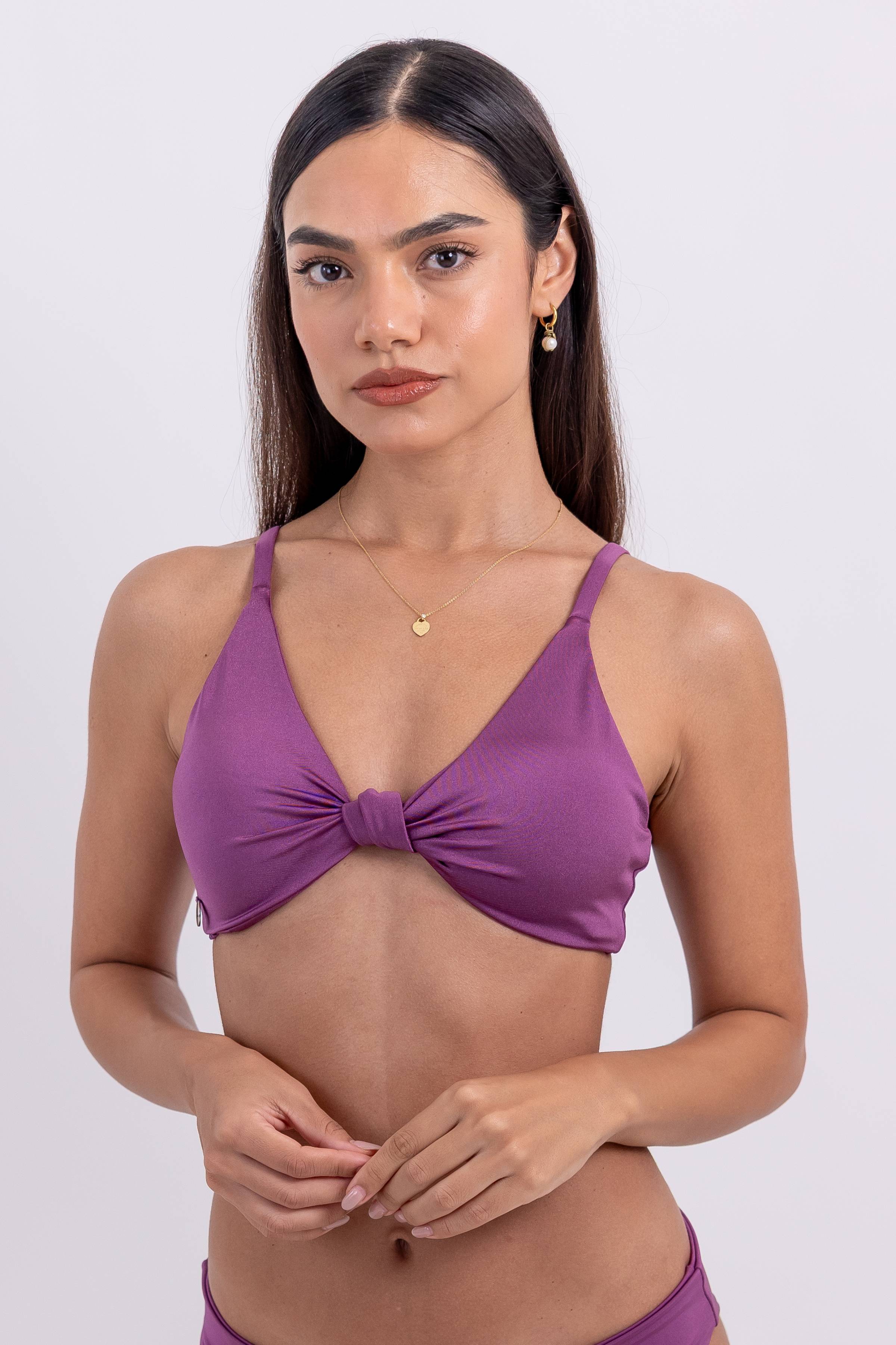 Top de Bikini Alana con Nudo Sandmade