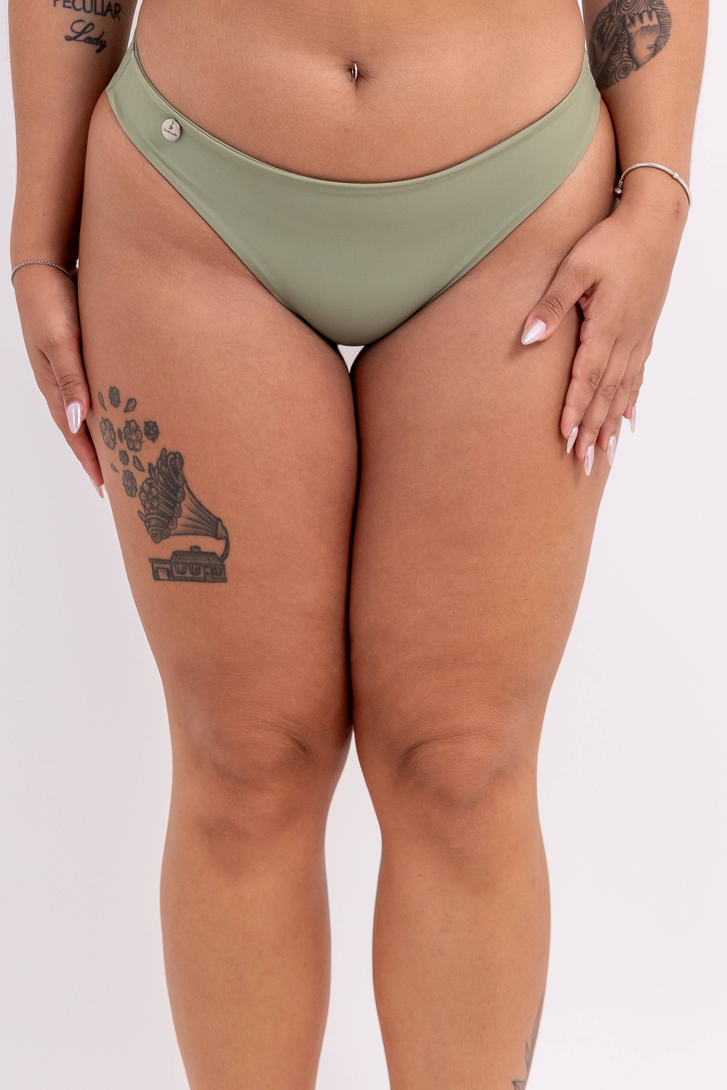 Bottom de Bikini Grace con Cobertura Completa Sandmade