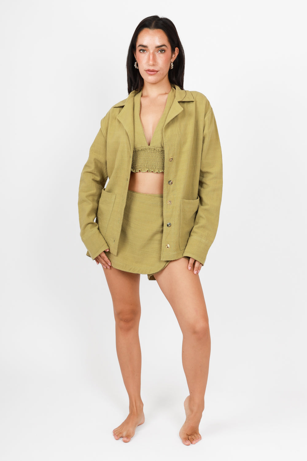 Blazer Montaña Oversized con Botones