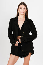 Blazer Montaña Oversized con Botones