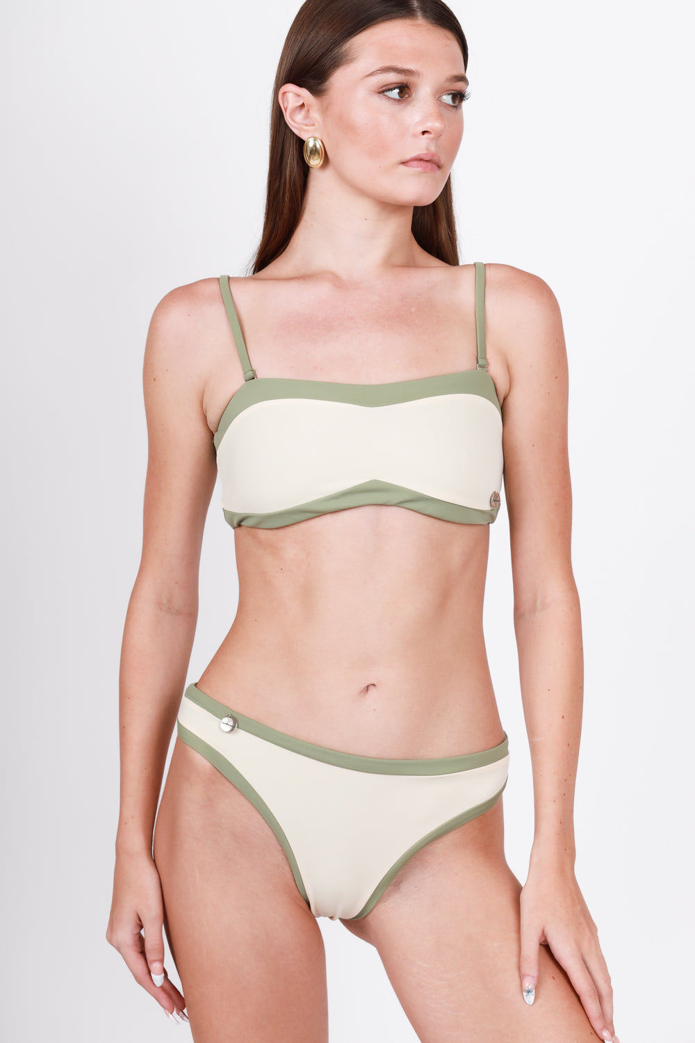 Bottom de Bikini Amanecer con Cobertura Completa