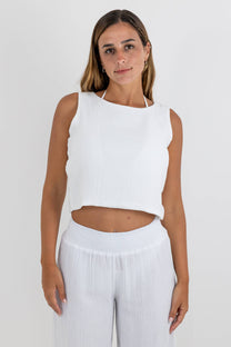 Baby Cotton Sleeveless Rafina Blouse