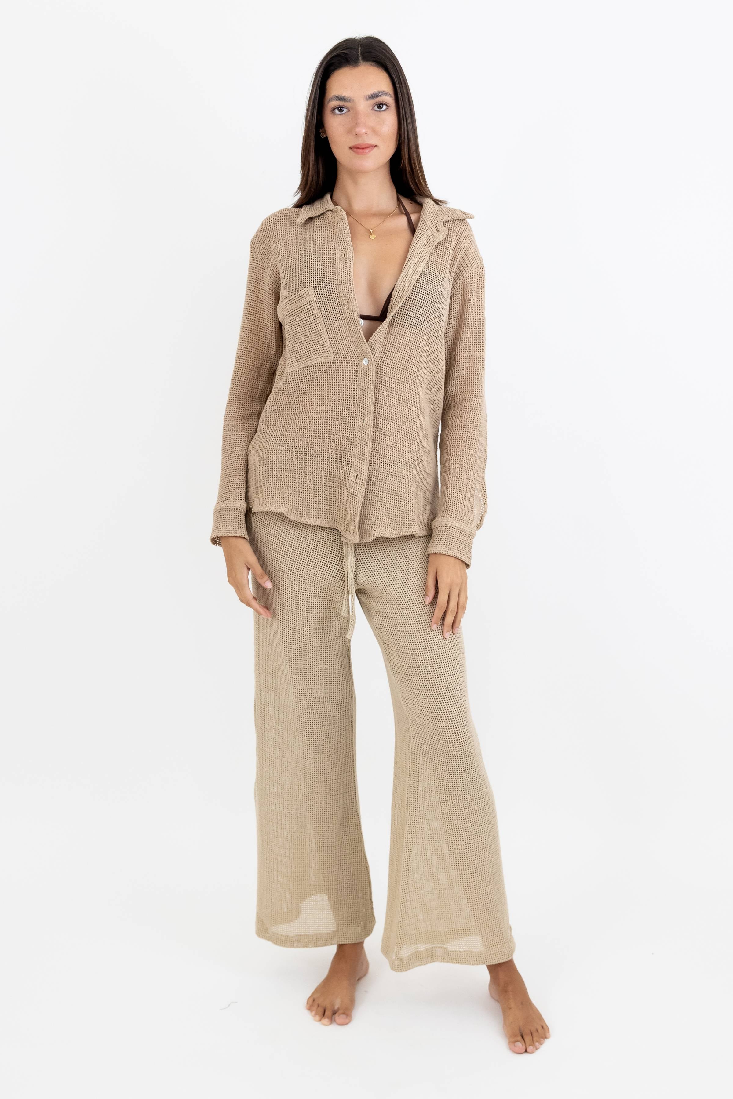 Regular Style Network Shirt Nina 
