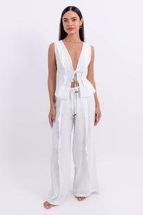 Set Chaleco Agua y Pantalon Lluvia