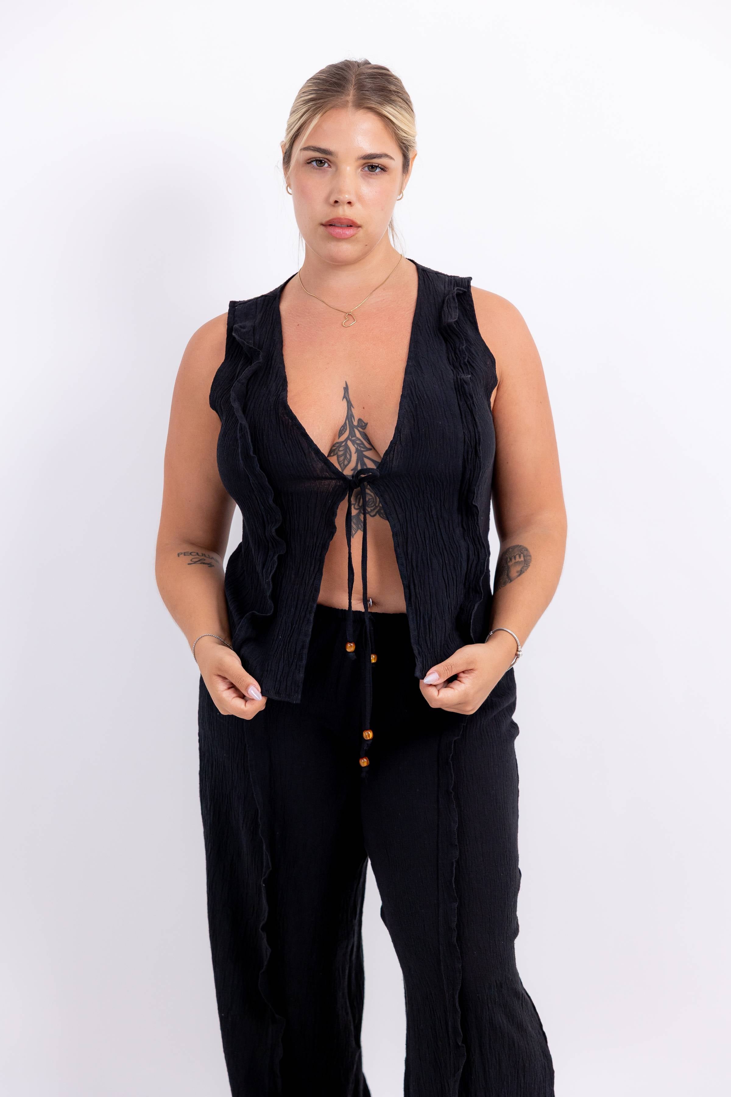 Set Chaleco Agua y Pantalon Lluvia