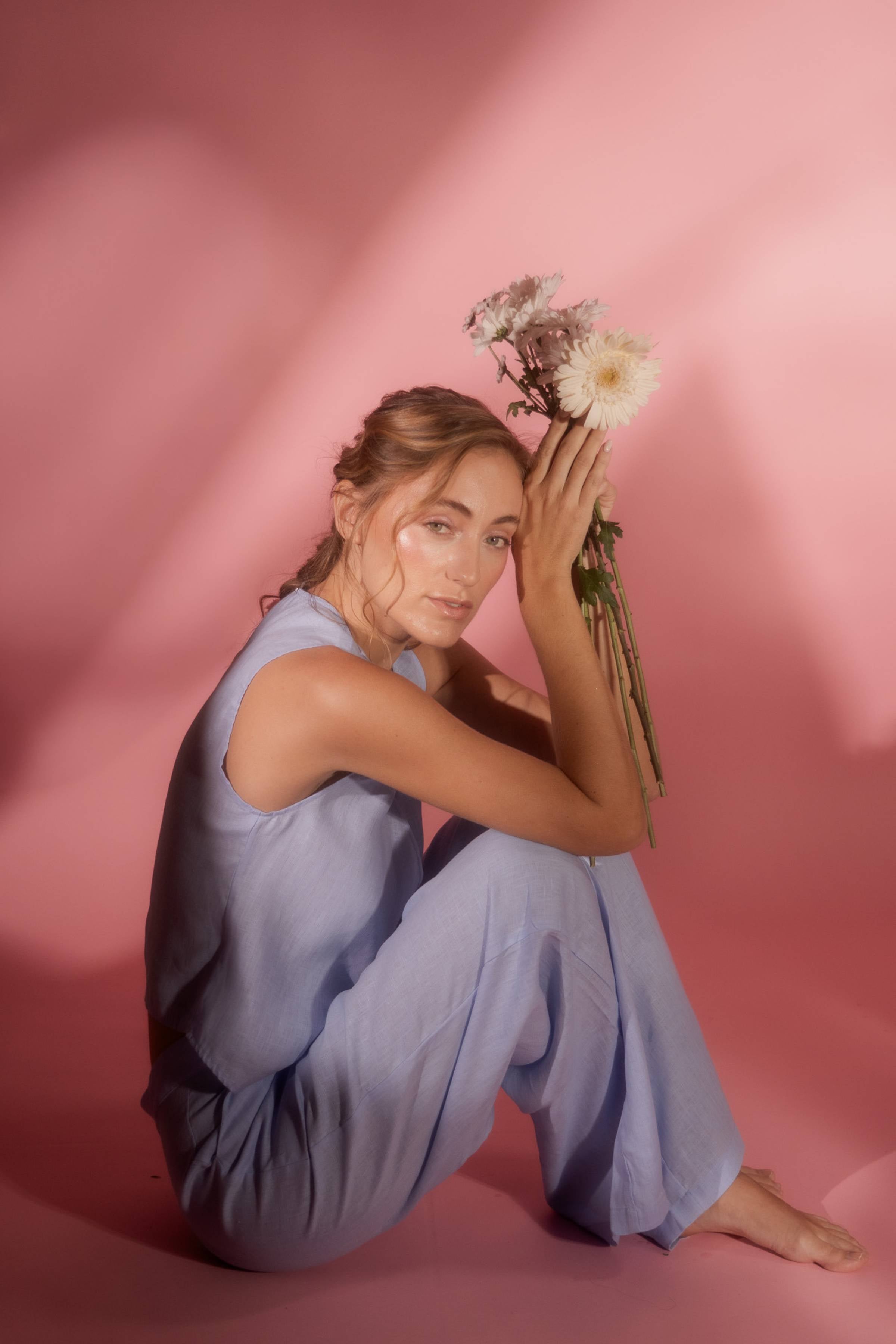 Pantalón Secreto de Lino Corte Sastre Sandmade