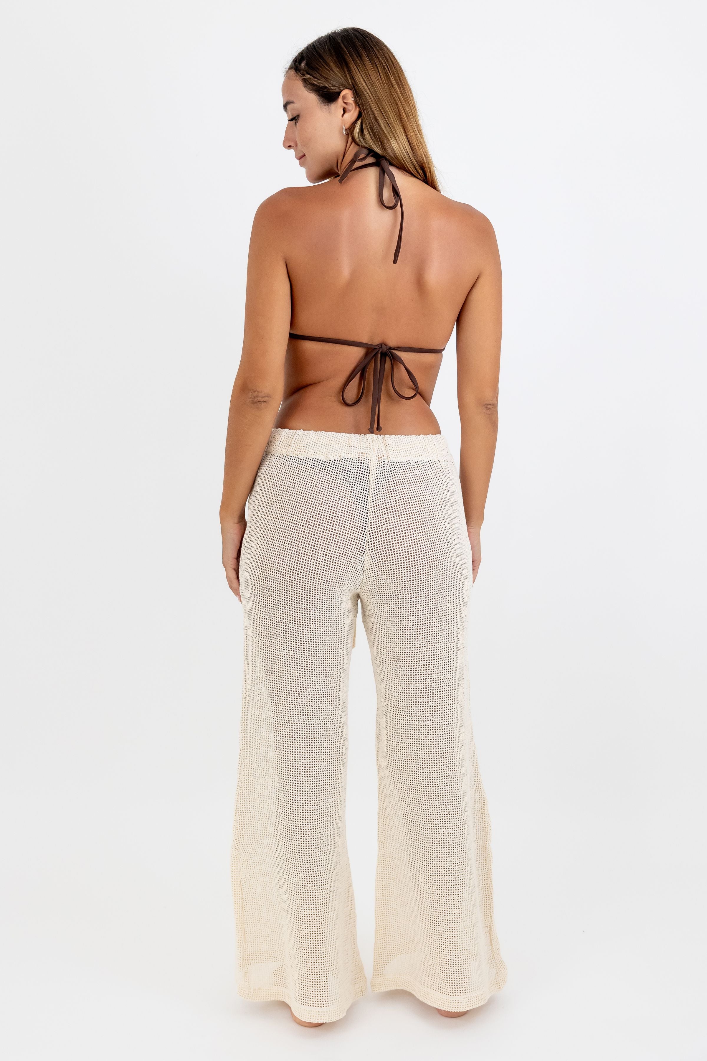 Pantalon Tanit de Red Largo Acampanado