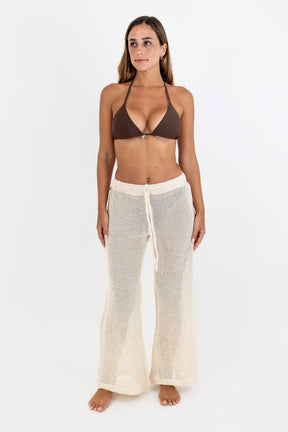 Long Flared Net Pants Tanit 