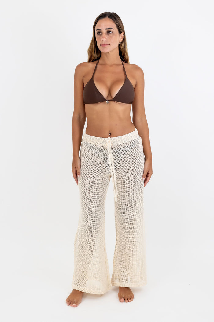 Pantalon Tanit de Red Largo Acampanado