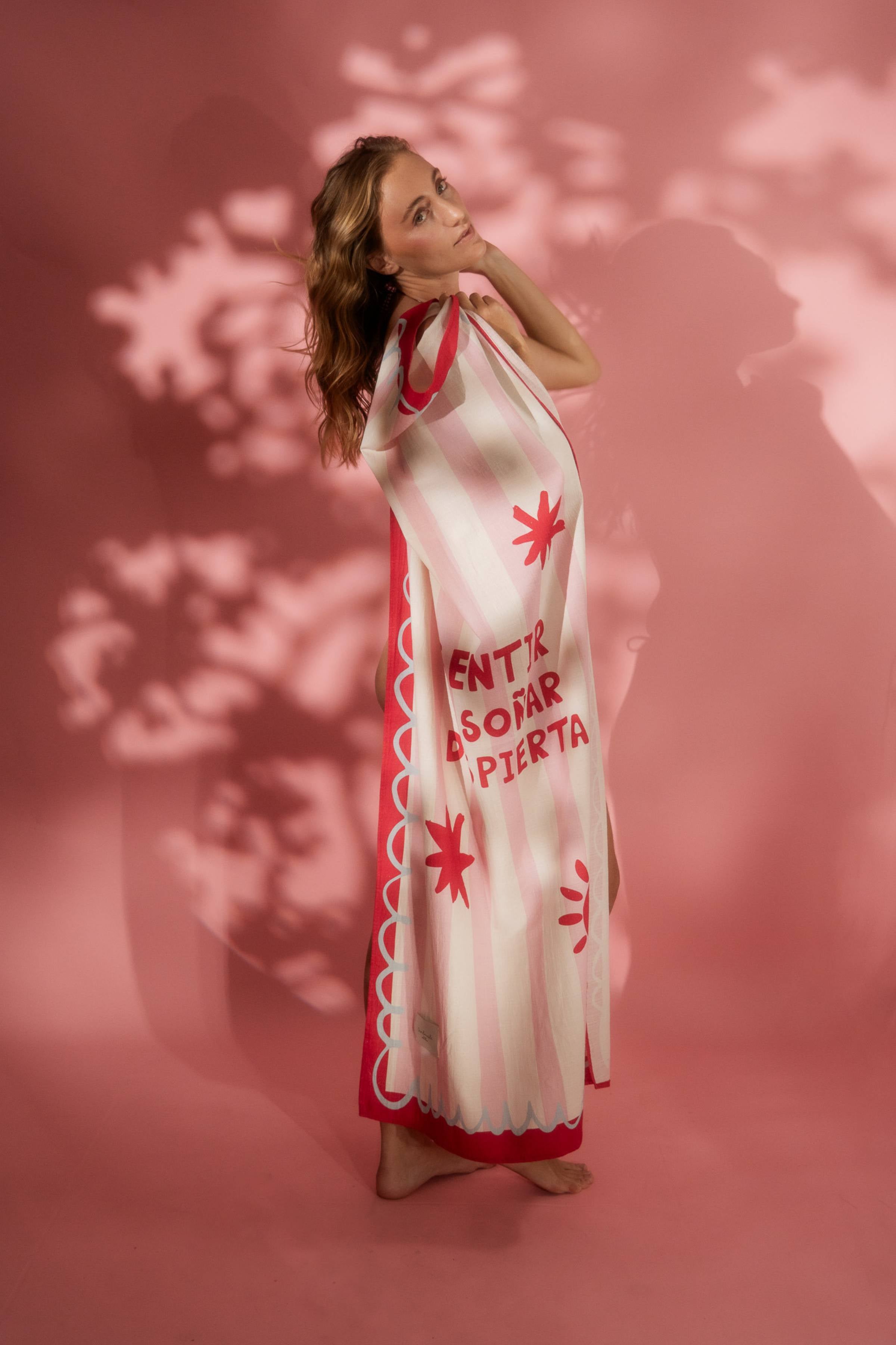 Manta de Playa Estampada Sentir y Soñar Sandmade