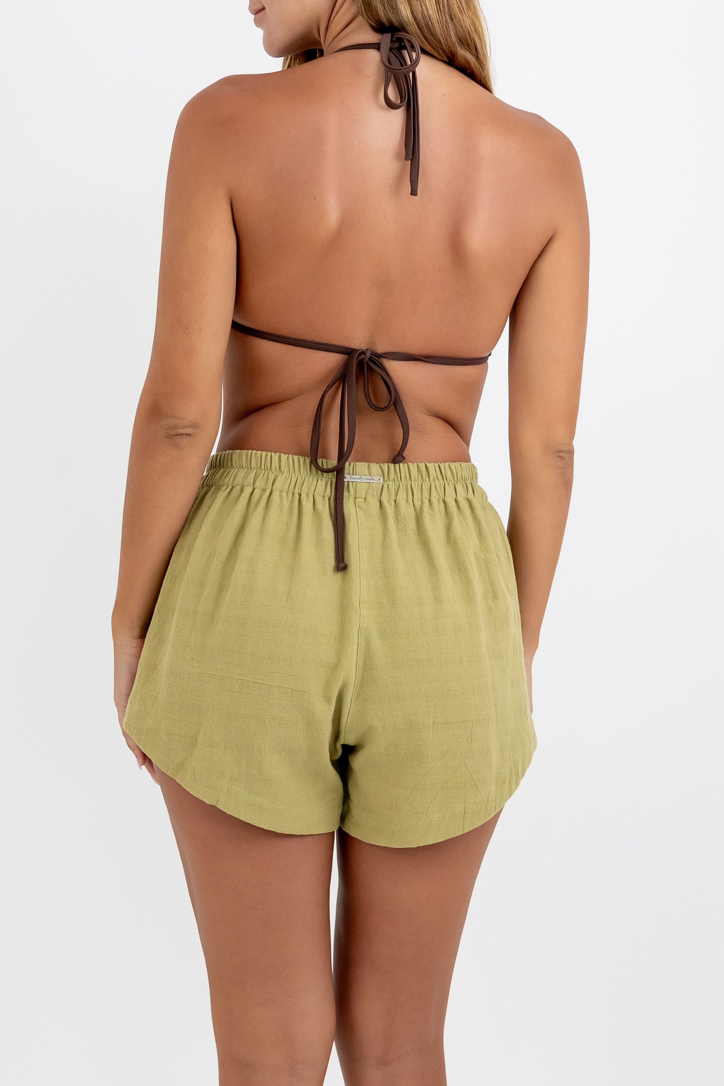 Short  Kaira de Manta Cotton con Elastico