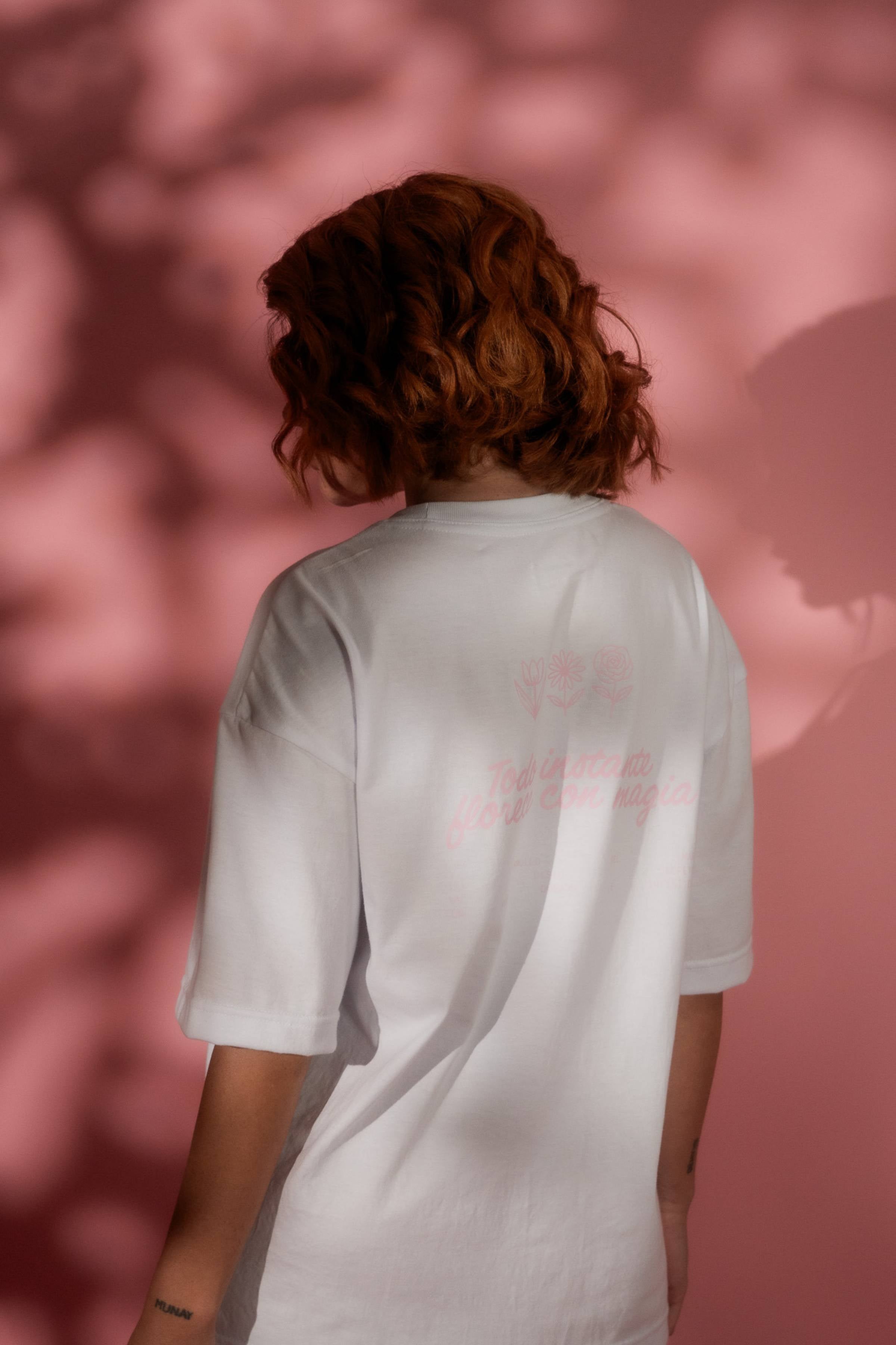 T-Shirt Rocio Algodón Oversize Sandmade