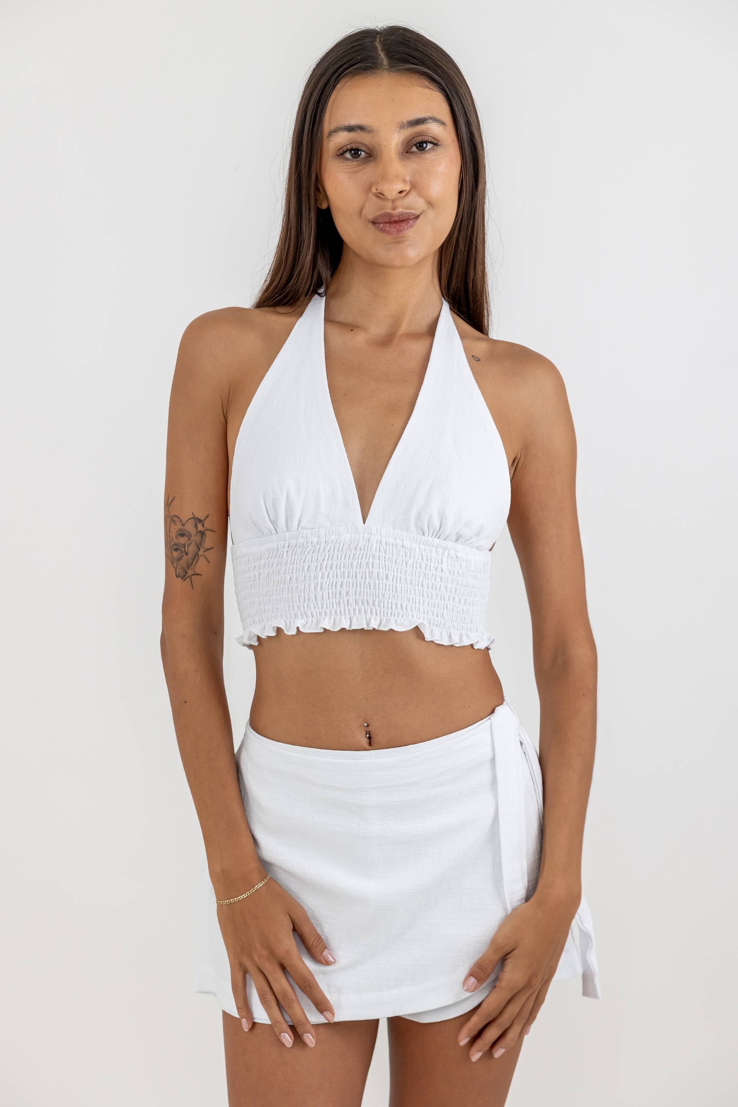 Set Top Arena con Falda Bosque