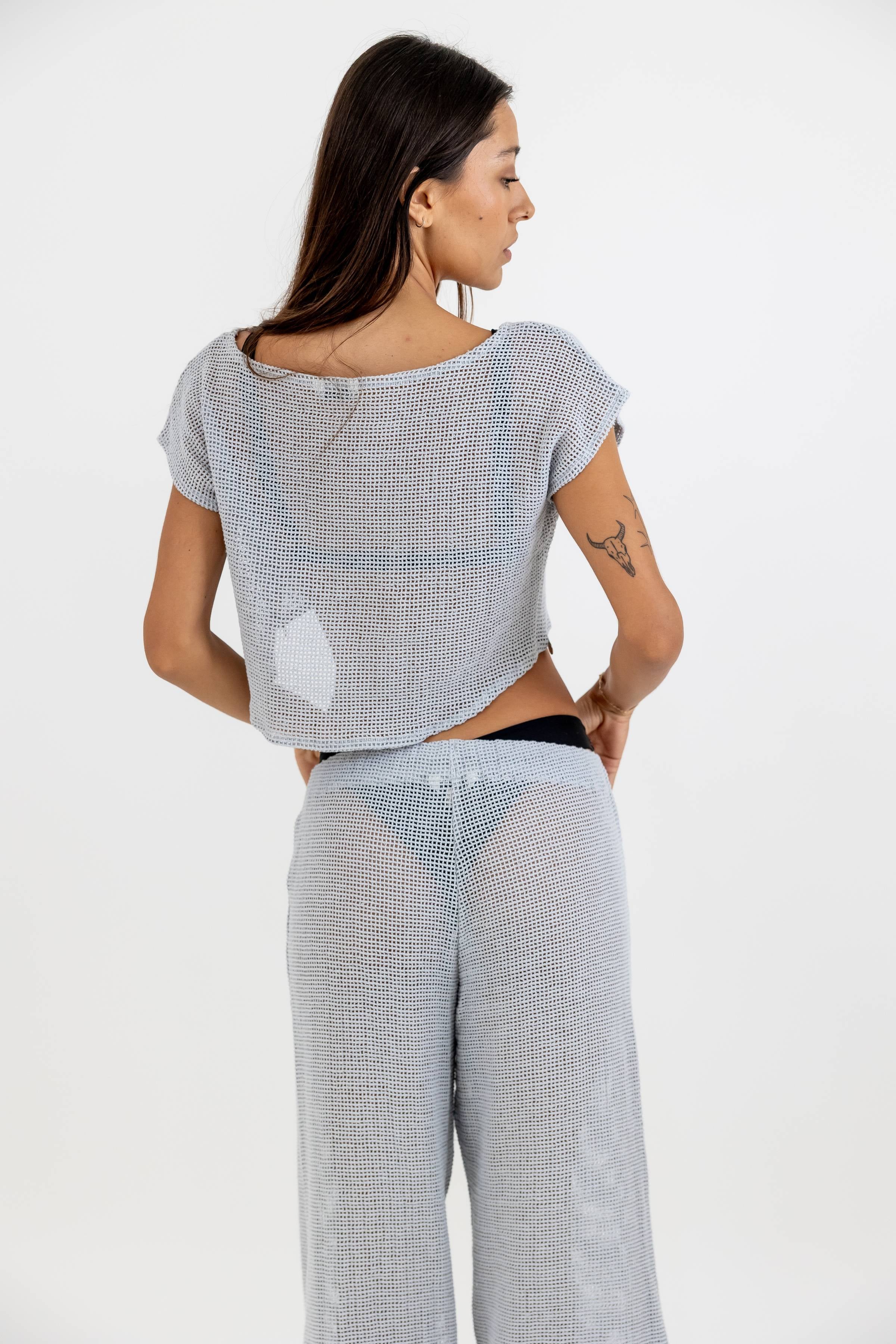 Top de Red Galia Estilo Oversize
