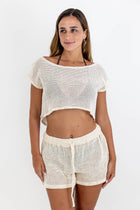 Top de Red Galia Estilo Oversize