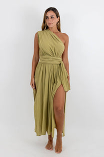 Coba Cotton Dress with Adjustable Straps